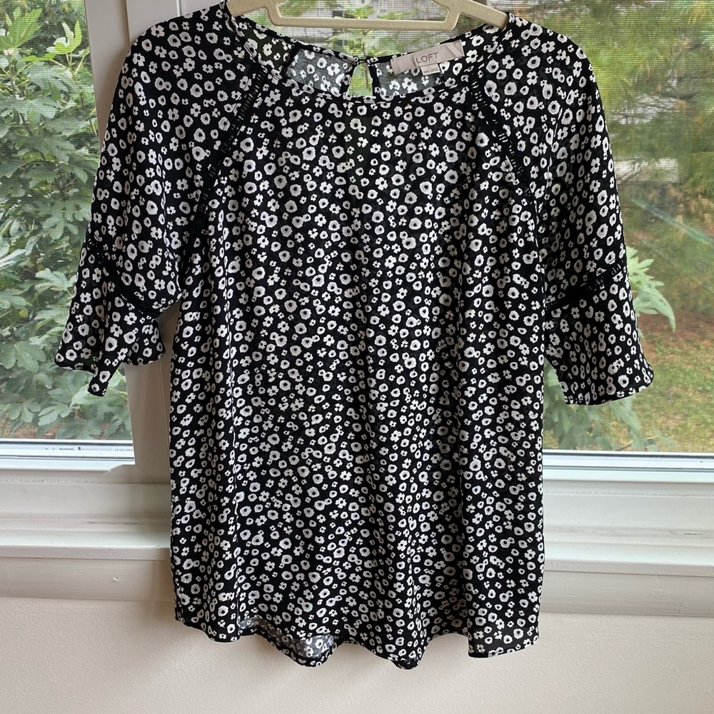 LOFT maternity top, maternity blouse, maternity shirt